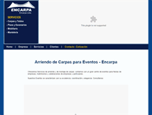 Tablet Screenshot of encarpa.cl